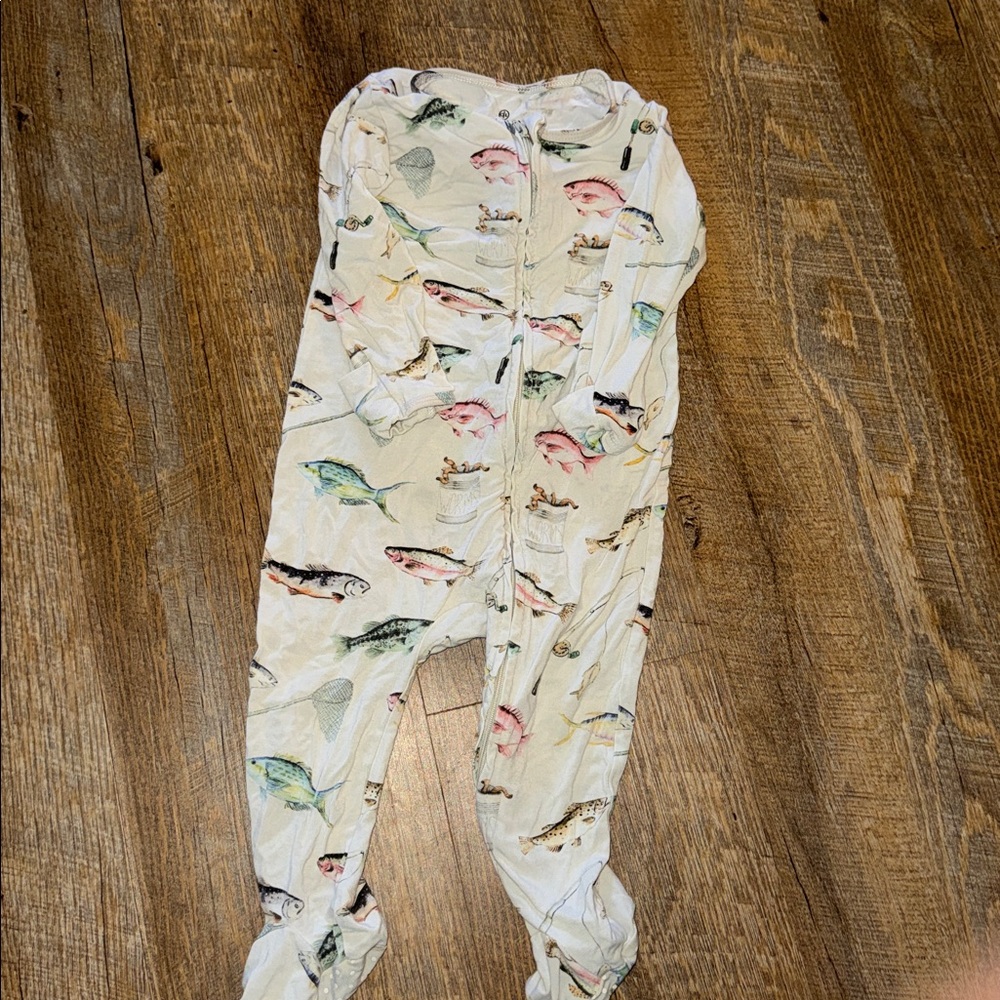 Caden Lane Fish Print One Piece